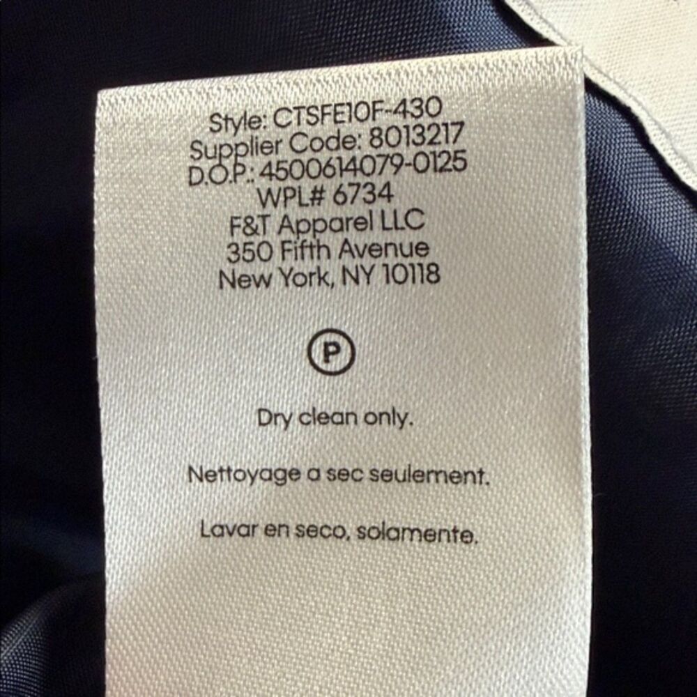 Calvin Klein Boys 2 Piece Blue Suit – Size 16 Regular – NWT - Picture 5 of 10